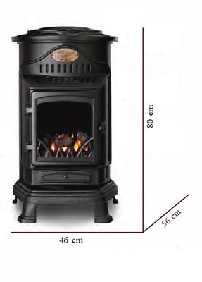 Estufa Port�til a Gas Provence Negro